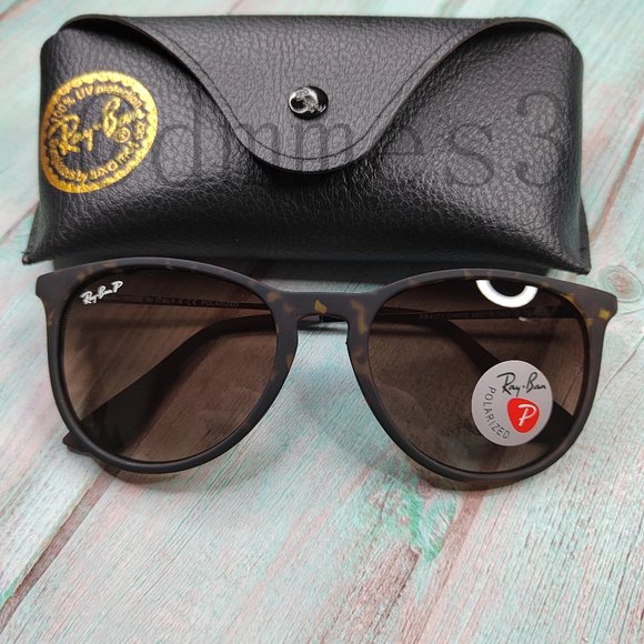 ?Ray-Ban Sunglasses 4171 Polarized 54mm brown tortoiseshell main image 7